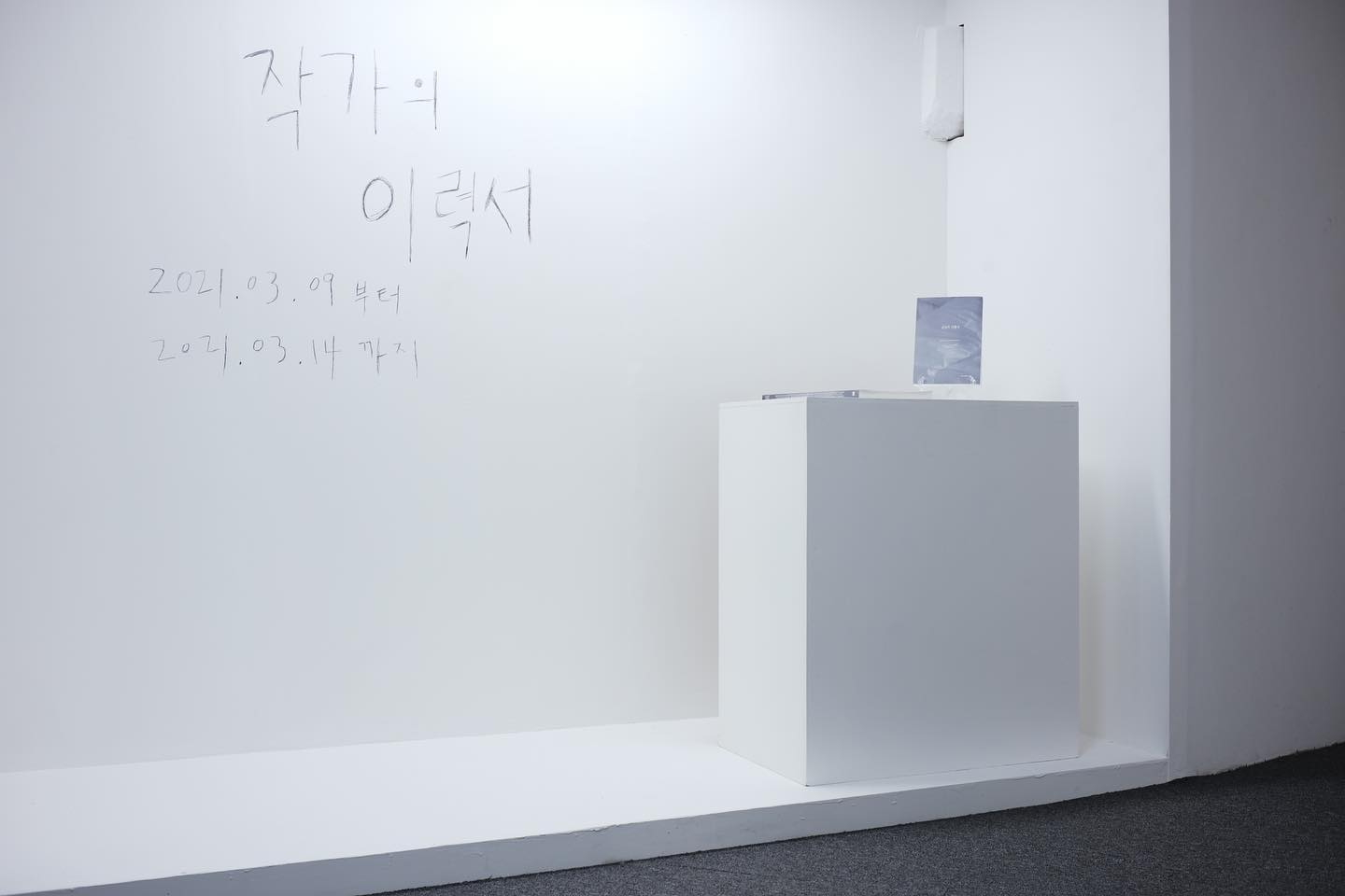 《작가의 이력서》 전시 기록 2